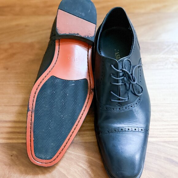 ALIPASINM - Men - Dress Shoes Oxford - Black Leather - 11.5 - Picture 8 of 10